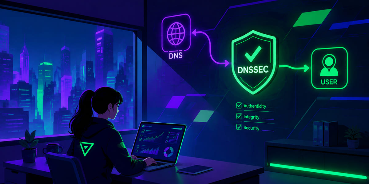 DNSSEC protecting the authenticity and integrity of DNS responses DNSSEC protecting the authenticity and integrity of DNS responses